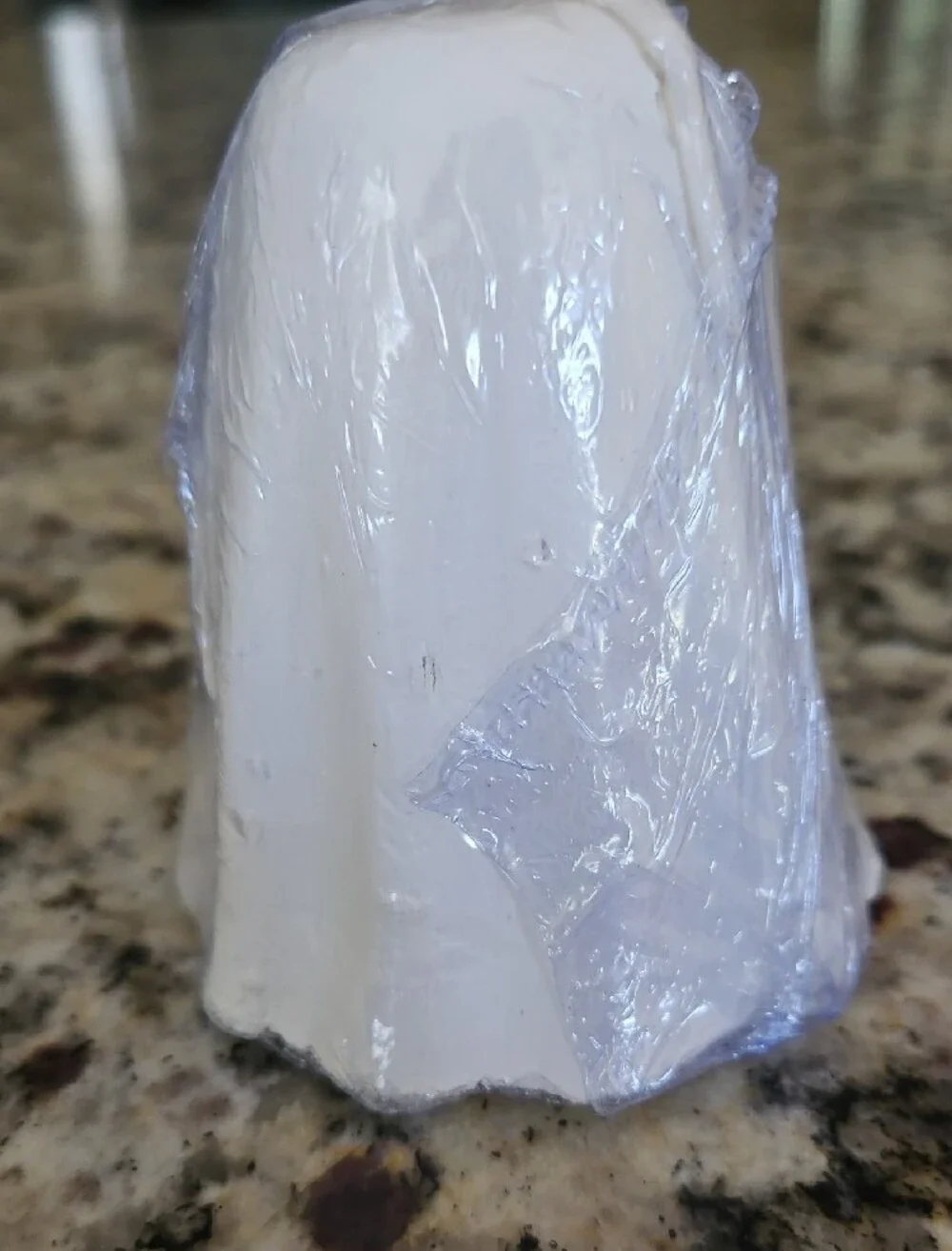 Ghost Candle - Handcrafted Halloween Accent